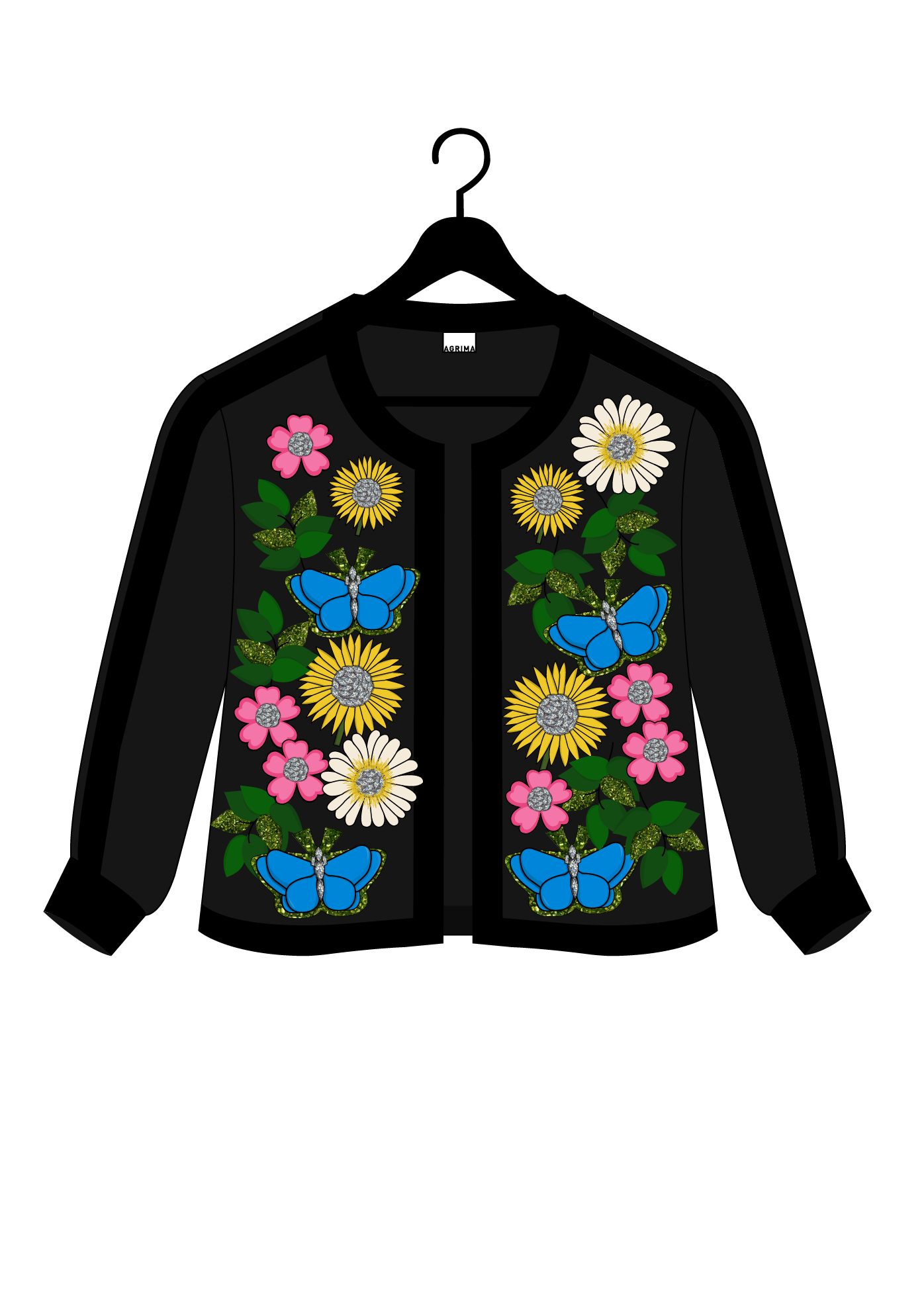 THE 'FLOWER POWER' JACKET