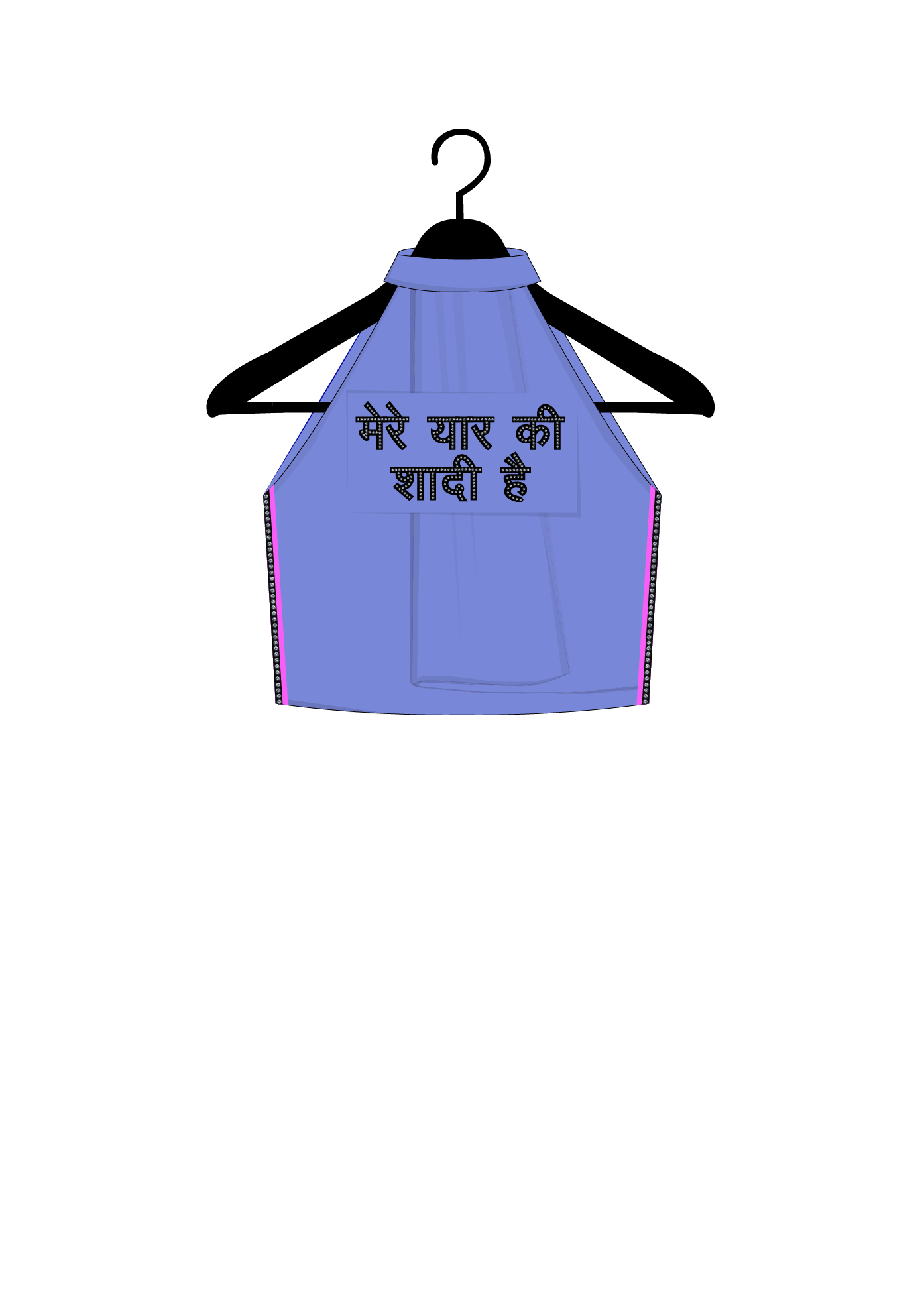 THE 'MERE YAAR KI SHAADI HAI' HALTER TOP