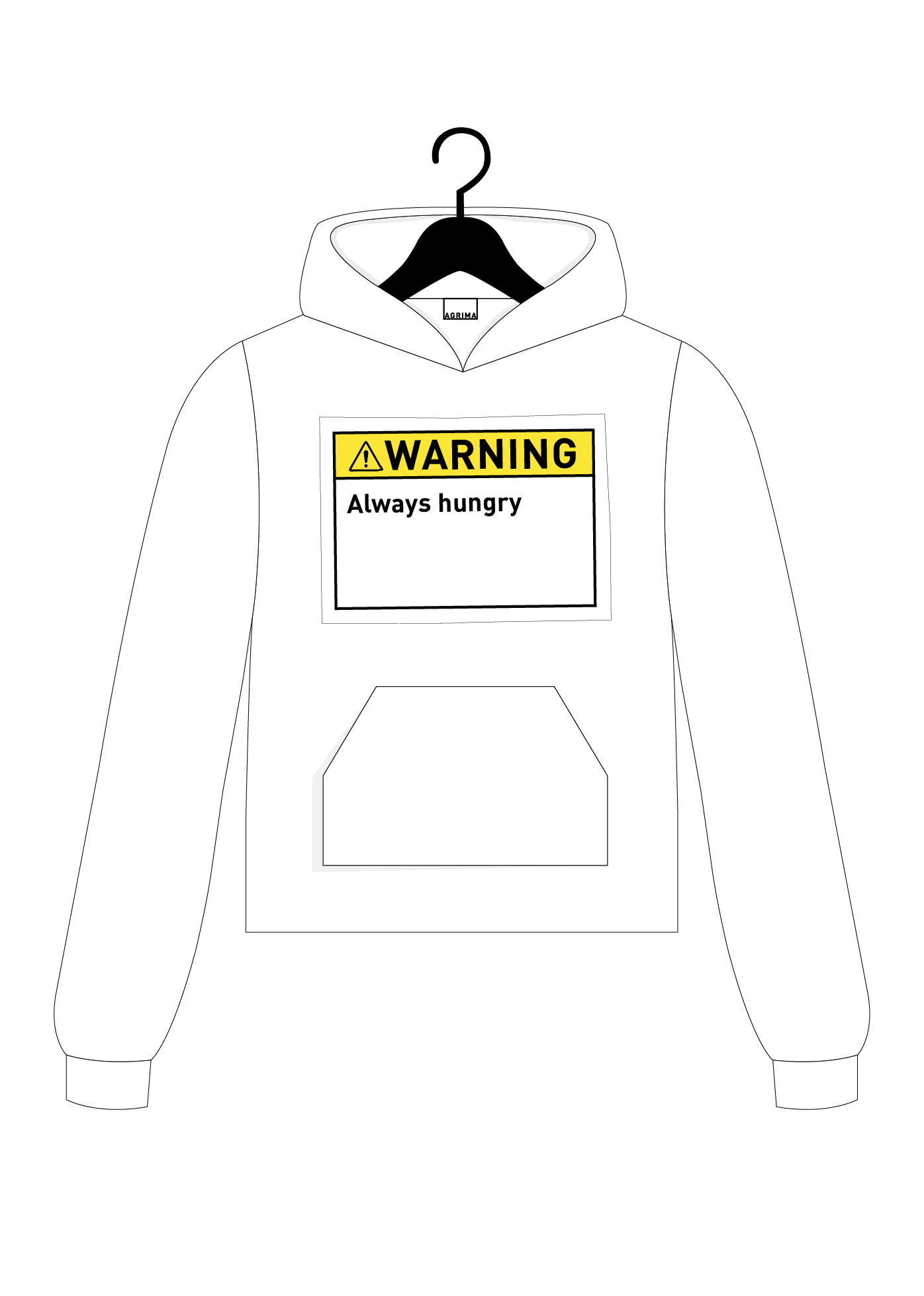 THE 'WARNING' HOODIE