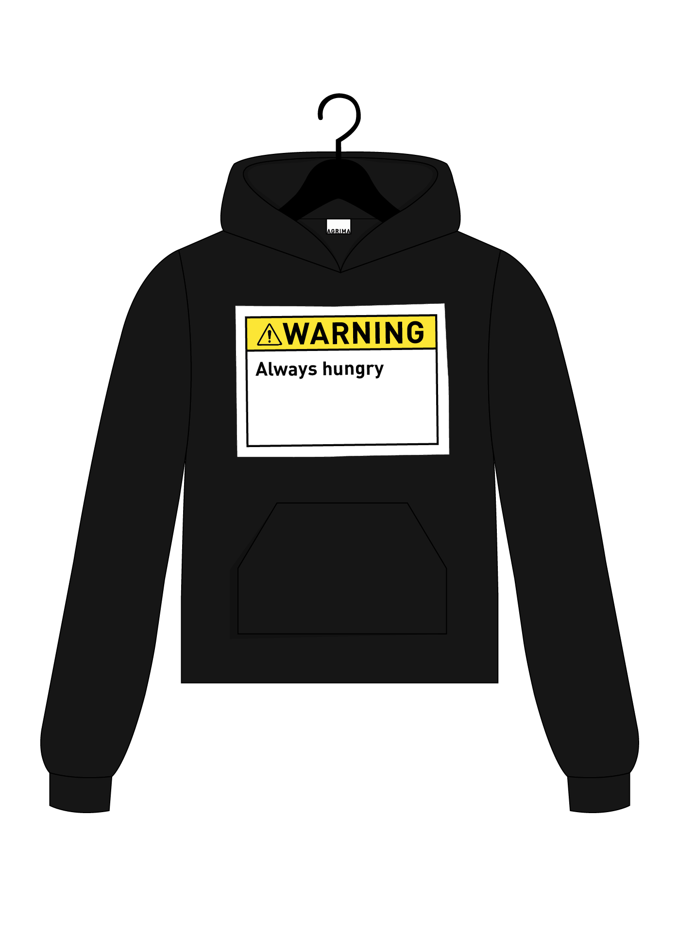 THE 'WARNING' HOODIE