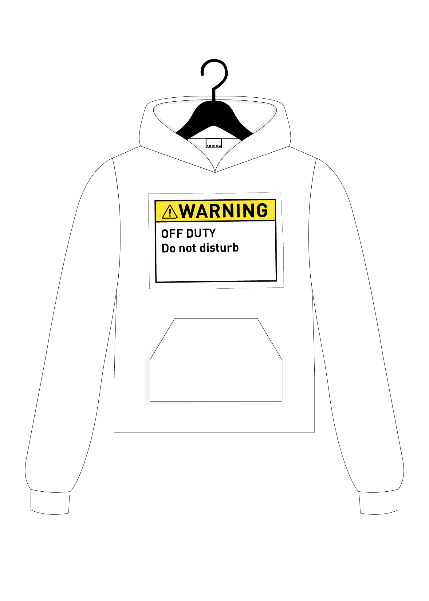 THE 'WARNING' HOODIE