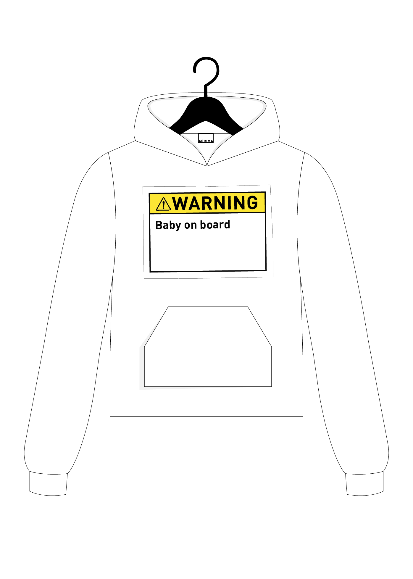 THE 'WARNING' HOODIE