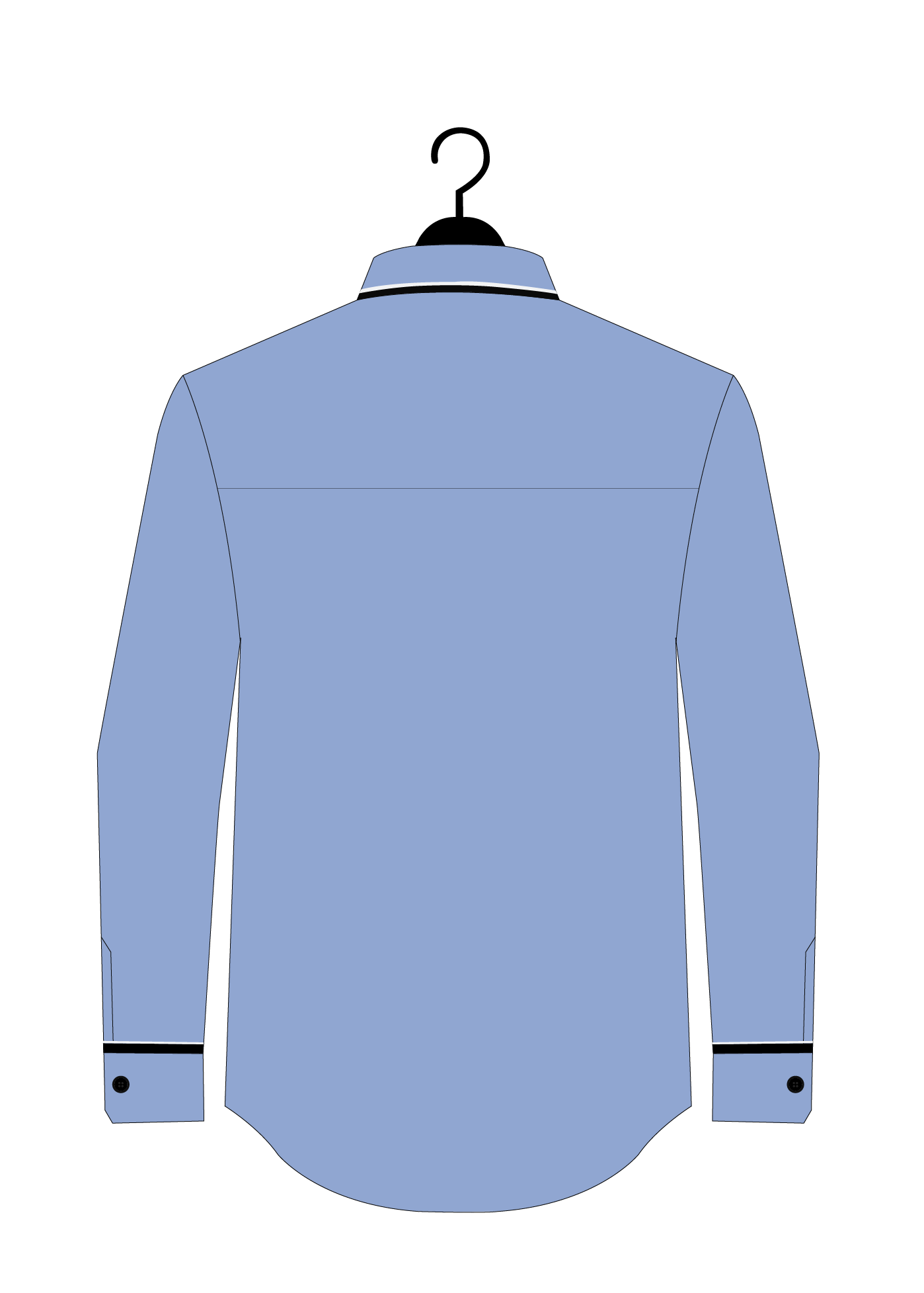 THE 'ICE BLUE' SHIRT