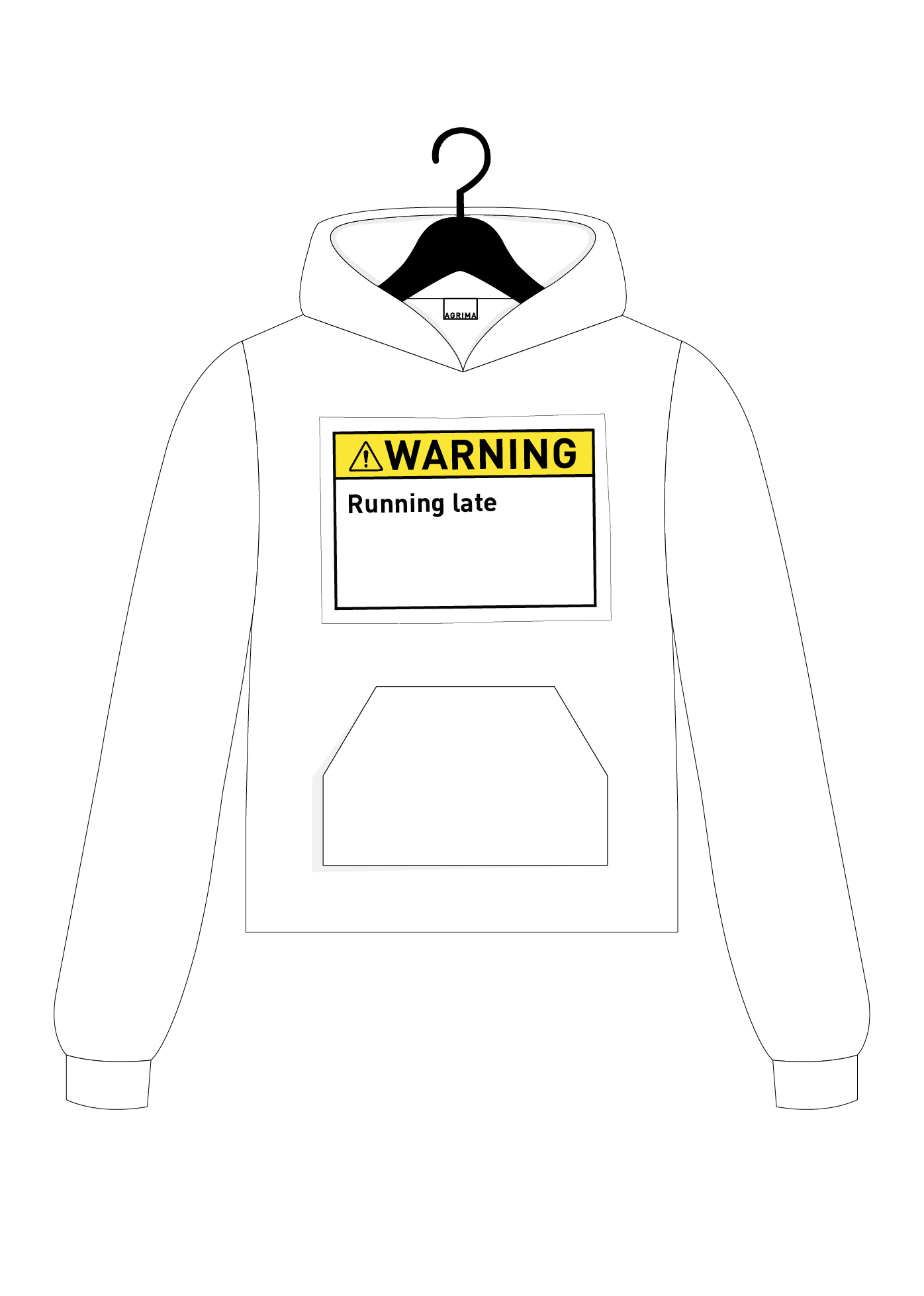 THE 'WARNING' HOODIE