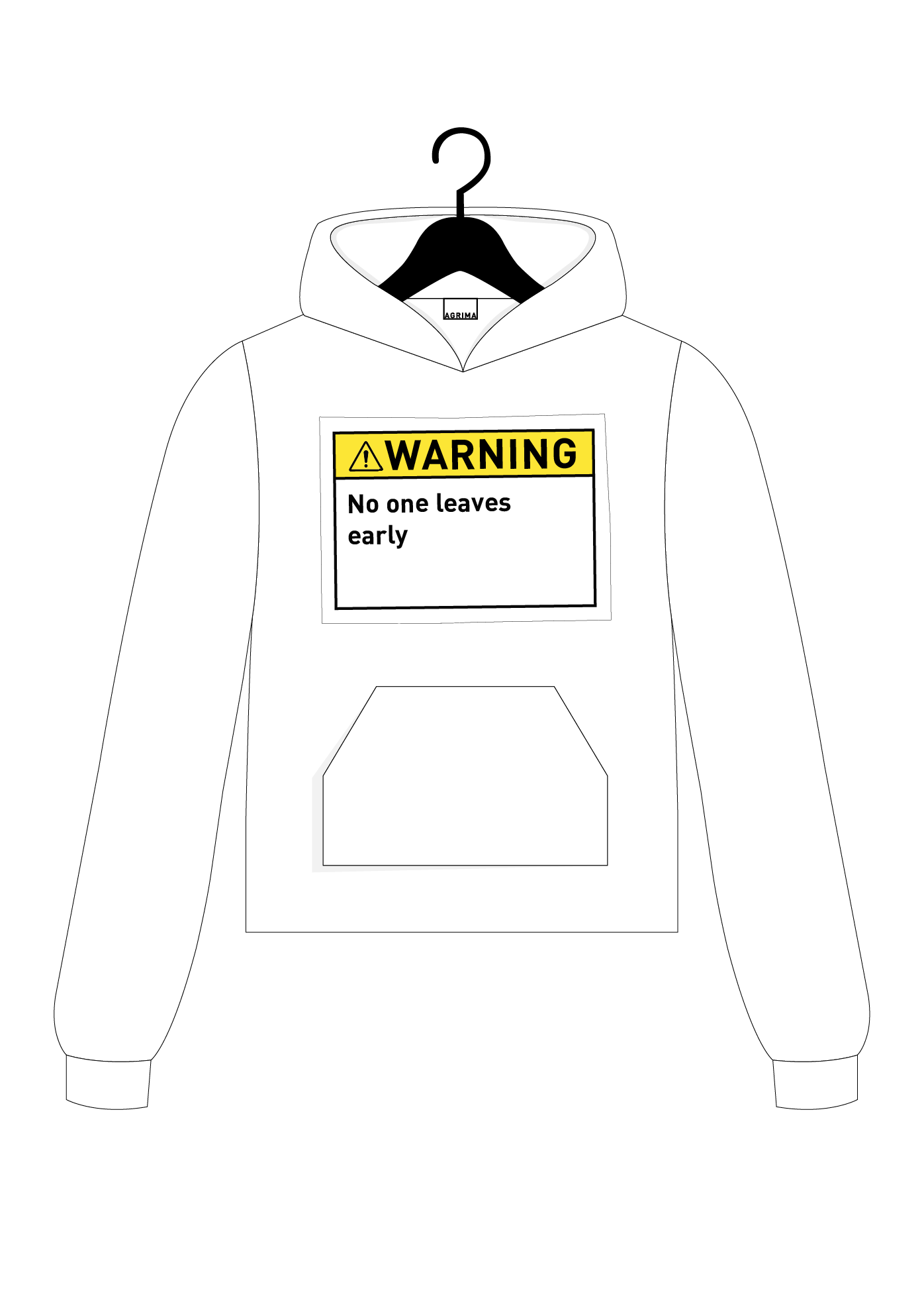 THE 'WARNING' HOODIE