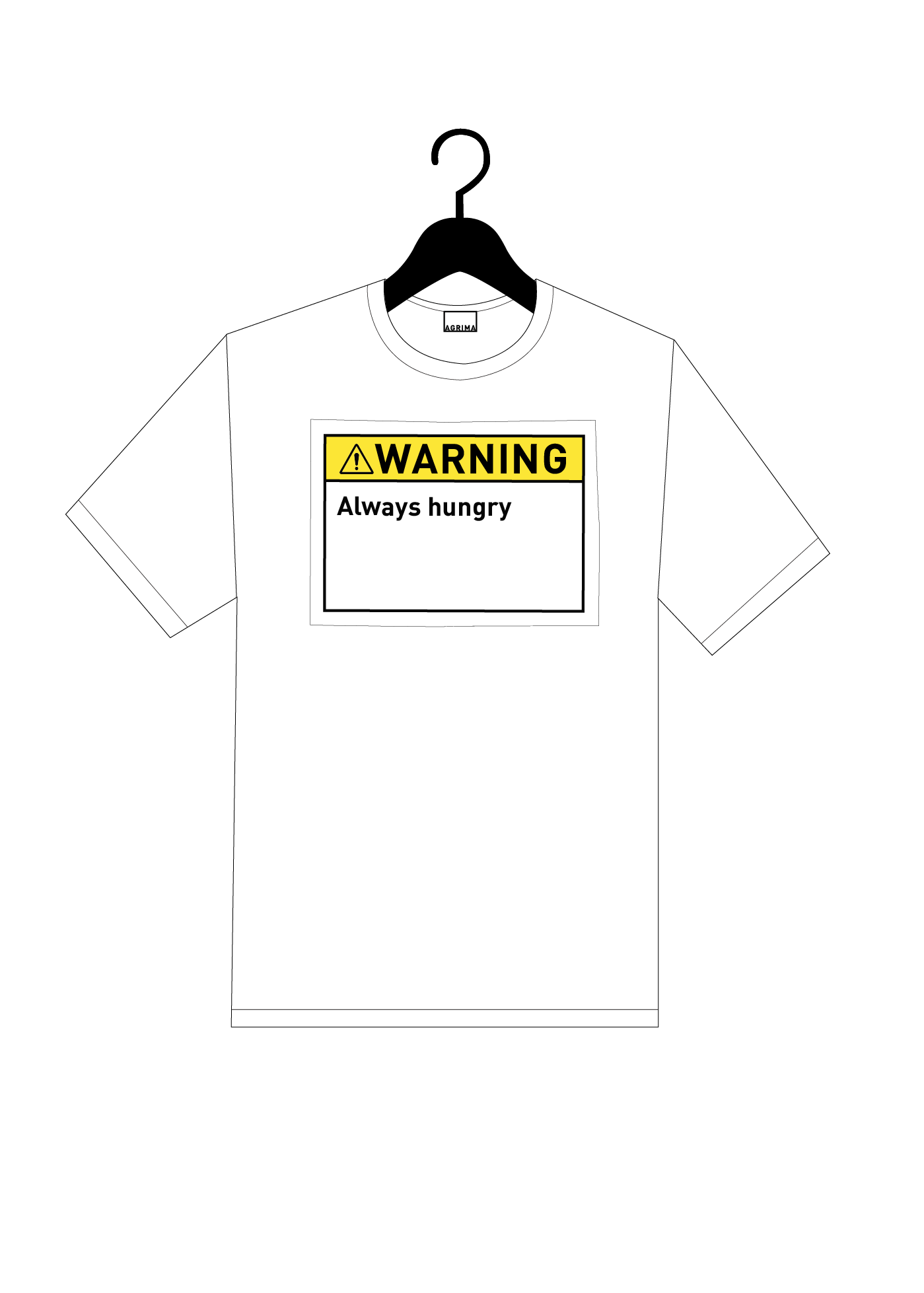 THE 'WARNING' T-SHIRTS