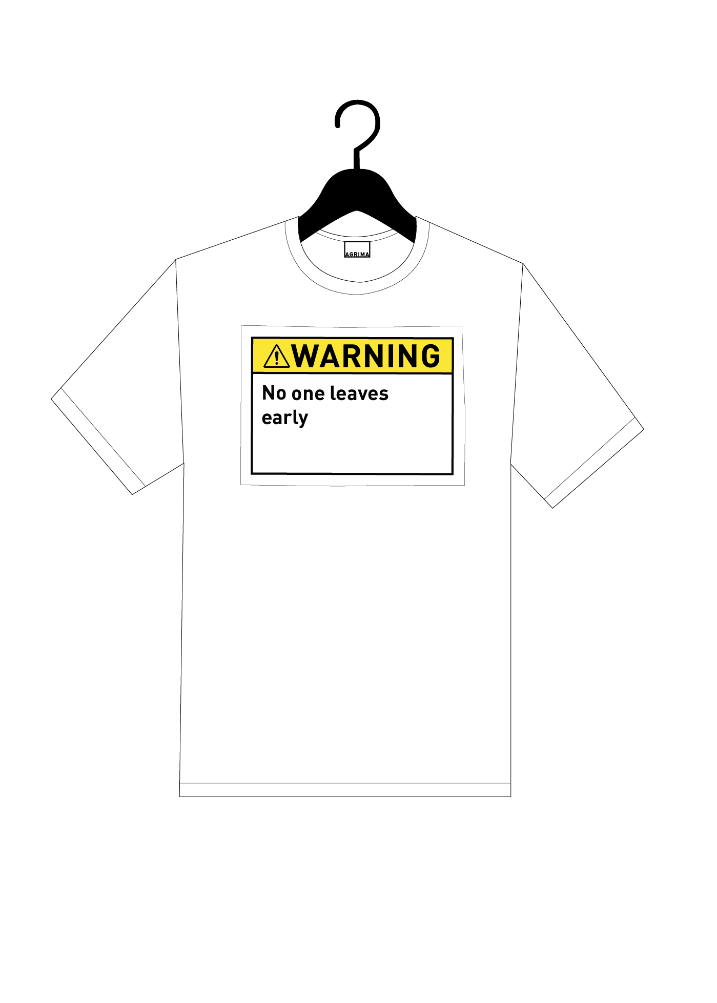 THE 'WARNING' T-SHIRTS